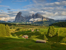 Langkofel, Seiser Alm, Südtirol, Italien