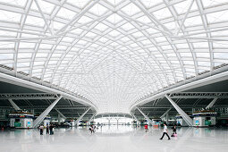 Guangzhou South Railway Station, TPF Farrells Architects, Guangdon Province, China