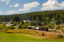 Dreiseenbahn, museum railway at Altglash? Tten station - Falkau, southern Black Forest, Black Forest, Baden-Wuerttemberg, Germany, Europe