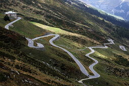 Straße zum Splügenpass, Graubünden