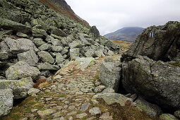 Überschreitung des Splügenpass, Montespluga, Sondrio, Lombardei