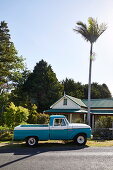 A Pickup in front of a house, NSW, Australia