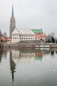 Die Dominsel, Ostrów Tumski, Breslau, Polen, Europa