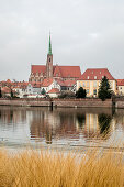 Die Dominsel, Ostrów Tumski, Breslau, Polen, Europa