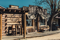 Mane Street in Pioneertown, Joshua Tree National Park, Kalifornien, USA, Nordamerika