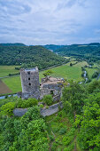 Neideck ruin in Wiesenttal, Franconian Switzerland Nature Park, Franconian Jura, Forchheim, Upper Franconia, Franconia, Bavaria, Germany, Europe