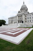 State House, Repräsentantenhaus in Providence, Rhode Island, USA