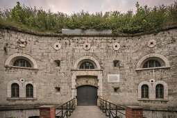 Fort Oberer Kuhberg, Federal Fortress Ulm, Danube, Swabian Alb, Baden-Württemberg, Germany