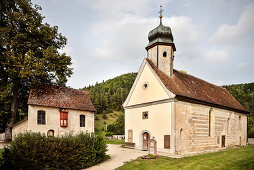 Friedhofskirche St Gallus, Mühlheim an der Donau, Baden-Württemberg, Deutschland