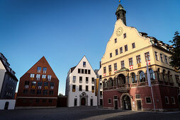 das Schwörhaus am Weinhof, Ulm, Donau, Schwäbische Alb, Baden-Württemberg, Deutschland