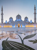 Sheikh Zayed Grand Mosque, Abu Dhabi, Vereinigte Arabische Emirate