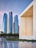 Sheikh Zayed Founder's Memorial, Etihad Towers, Abu Dhabi, United Arab Emirates