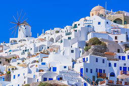 Oia Dorf, Oia, Santorini, Kykladen, Griechenland