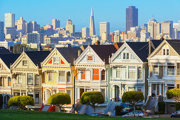 The Painted Ladies, Alamo Square, San Francisco, California, USA