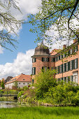 View of the castle in Eutin, Holstein Switzerland Nature Park, Ostholstein, Schleswig-Holstein, Germany