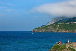 Mündung des Ria de Urdaibai, Mundaka, Urdaibai Biosphere Reserve, Baskenland, Spanien