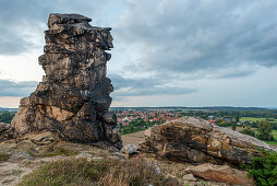 Teufelsmauer, Weddersleben, Harz, Sachsen-Anhalt, Deutschland