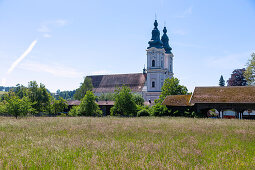 Vornbach, Benediktinerabtei Schloss Vornbach, Bayern, Deutschland