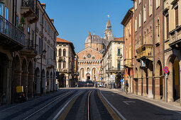 View of the Basilica of Saint Anthony in Padua, Italy.