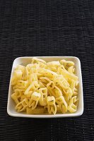 Tooth-shaped pasta: al dente