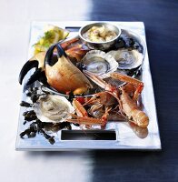 Seafood platter