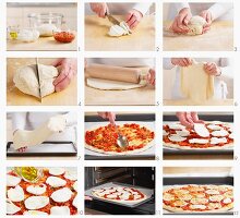 Making Pizza Margherita