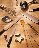 Küchenwerkzeuge zum Schneiden,Rühren,Ausstechen,Portionieren