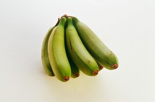 A Bunch of Green Bananas
