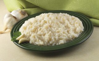 Bowl of Garlic Mashed Potatoes