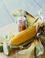 Grilled Corn on the Cob with Lime and Paprika