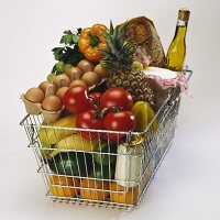 Full shopping basket