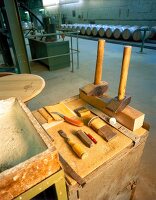 Tools for making wine barrels