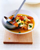 Fischsuppe mit Curry 