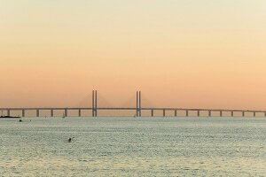 die Öresundbrücke verbindet Kopenhagen mit Südschweden