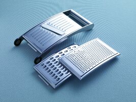 Various stainless steel graters