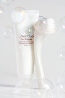 Duschgel "The Skincare", Gesichtsbürste von Shiseido, Seifenblasen