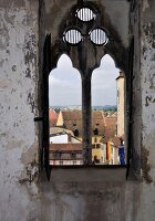 Regensburg: Fenster, Baumburger Turm