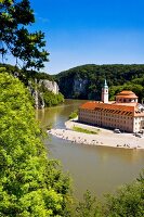 Kloster Weltenburg, Donau, Menschen, Natur, grün, malerisch