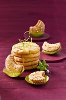 Mango-Ingwer-Cookies, Marzipan-Haselnuss-Monde