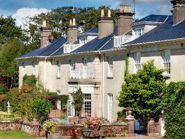 View of Dunbrody Country House Hotel, Ireland, UK