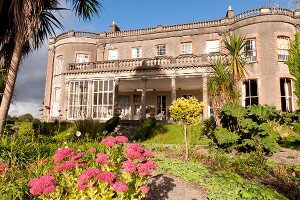 Irland: Bantry House, Terrasse, Garten