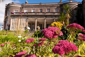 Irland: Bantry House, Terrasse, Garten