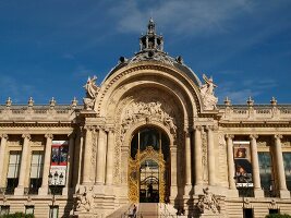 Paris: Petit Palais, Fassade, Eingang.