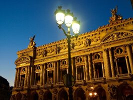 "Facade of Palais Garnier