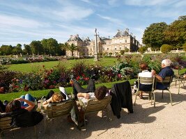 Paris: Jardin du Luxembourg, ,X