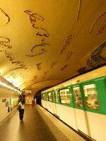 Paris: Metro-Haltestelle, Cluny-La Sorbonne
