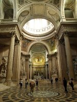 Dome of Pantheon in Paris, France