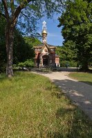 Deutschland, Hessen, Bad Homburg, Kurpark, russisch-orthodoxe Kirche