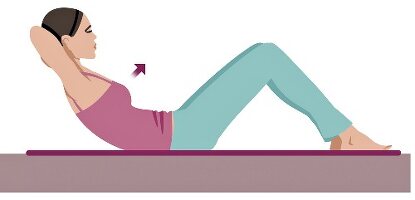 Illustration, Sit-ups 