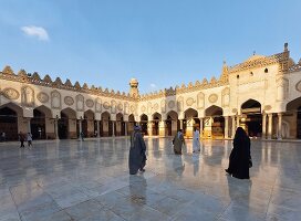 Ägypten, Kairo, Al-Azhar-Moschee, Universität, Platz